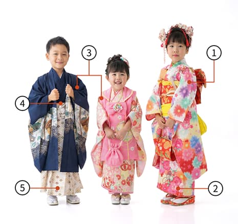 七五三 祝着セット