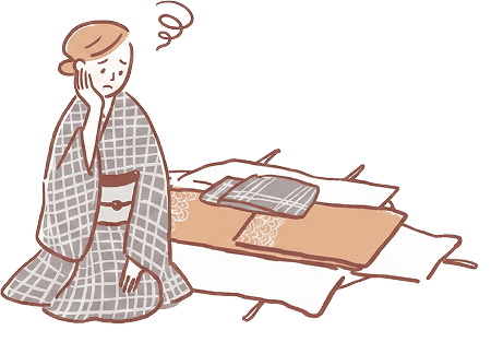 困っている女性